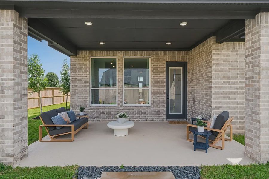 Representative exterior details of a home built from the Laramie by Chesmar Homes in Sunterra, Katy (Image 21). Representative exterior details of a home built from the Laramie by Chesmar Homes in Sunterra, Katy (Image 21).