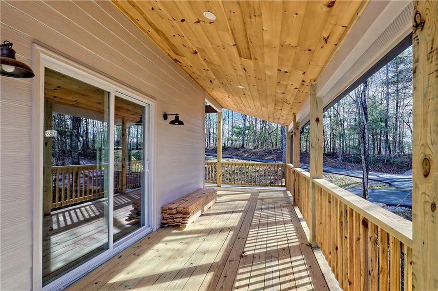 Exterior details and patio area of a home in , Clayton (Image 63).