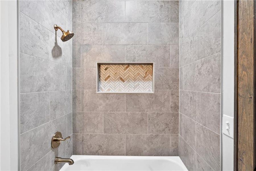 Close-up of interior finishes inside a home in , Ellijay (Image 20).