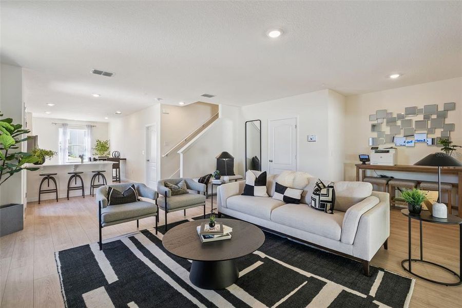 Furnished interior view inside a new home in Oak Pointe, Apopka (Image 6).