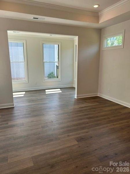 Spacious, unfurnished interior of a new home in The Courtyards at Hodges Farm, Charlotte (Image 13).