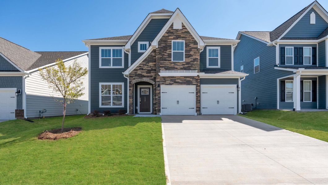Front exterior of a home in the Adams Glen community, located in Greenville, SC (Image 10).