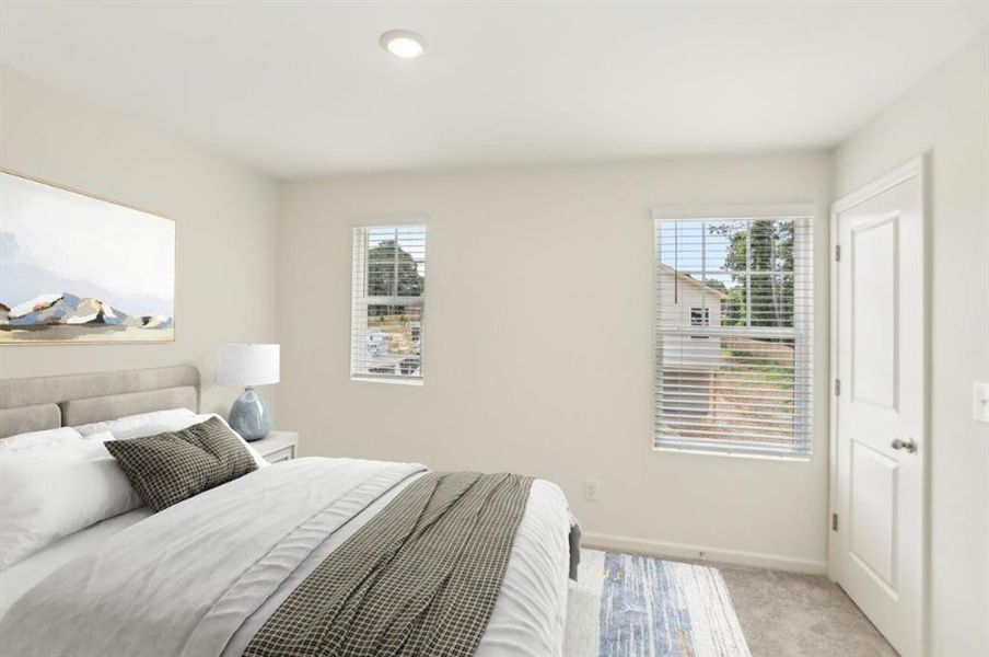 Furnished interior view inside a new home in Chestnut Grove, Douglasville (Image 7).