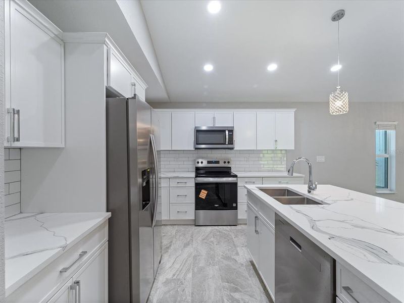 Lovely Quartz countertops