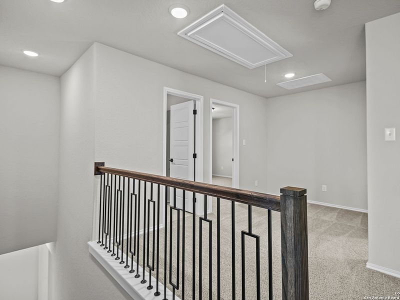 Spacious, unfurnished interior of a new home in Horizon Pointe, Converse (Image 26).