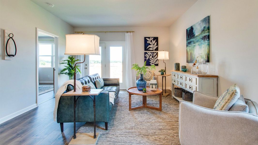 Furnished interior view inside a new home in Legacy Farms, White House (Image 13).