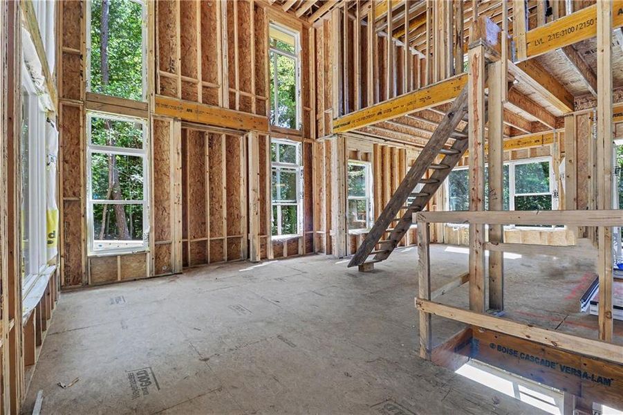 In-progress construction of a new home in , Cumming, GA (Image 15). In-progress construction of a new home in , Cumming, GA (Image 15).