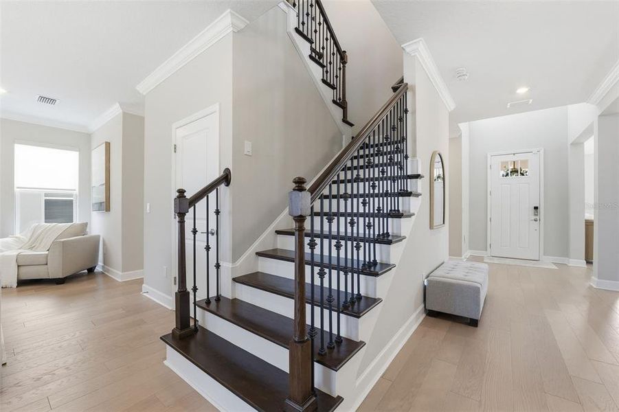 Furnished interior view inside a new home in , Wesley Chapel (Image 16). Furnished interior view inside a new home in , Wesley Chapel (Image 16).