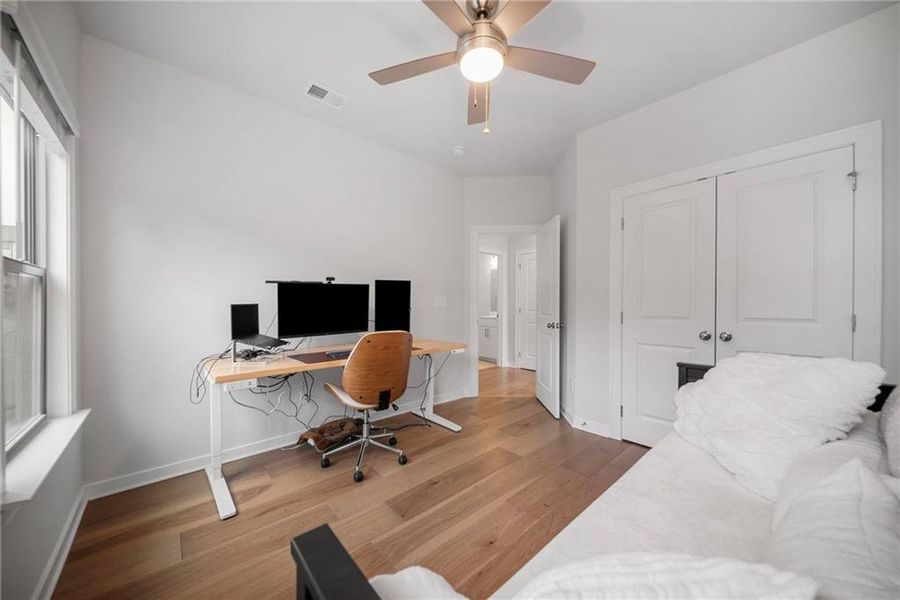 Furnished interior view inside a new home in Parkside at Mason Mill, Decatur (Image 9).