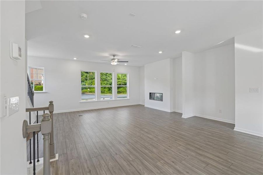 Spacious, unfurnished interior of a new home in Chandler Run, Tucker (Image 36).