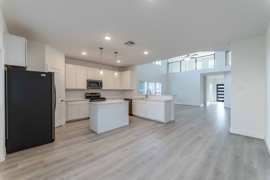 Furnished interior view inside a new home in Colony at Pinehurst, Pinehurst (Image 3).