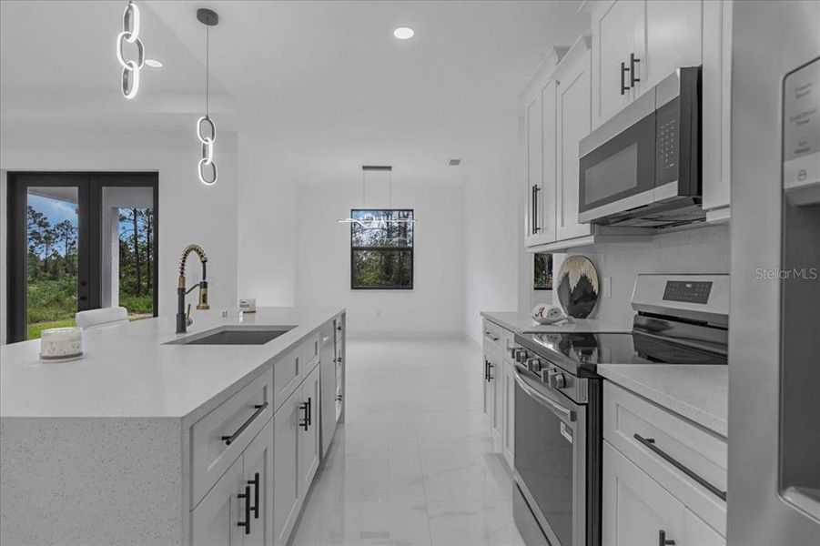Furnished interior view inside a new home in , Lehigh Acres (Image 8).