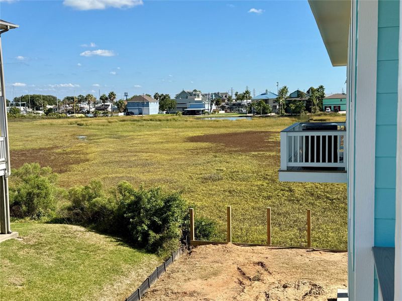 Exterior details and patio area of a home in , Galveston (Image 6). Exterior details and patio area of a home in , Galveston (Image 6).