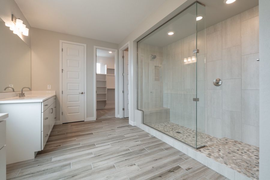 Furnished interior view inside a new home in Waterston Central, Gilbert (Image 7).