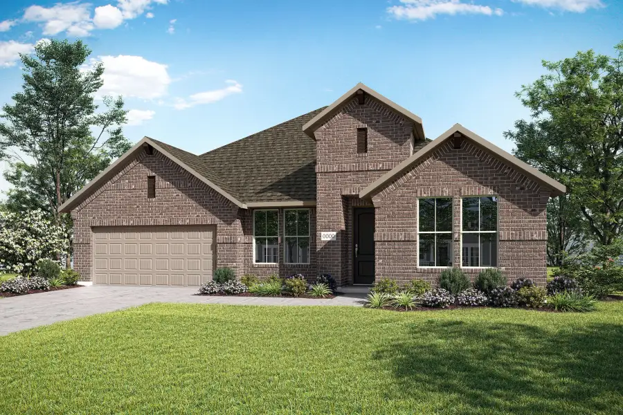 Representative exterior photo of a completed home built from the Brayden by Tri Pointe Homes in LaPrelle, Haslet, TX (Image 14). Representative exterior photo of a completed home built from the Brayden by Tri Pointe Homes in LaPrelle, Haslet, TX (Image 14).