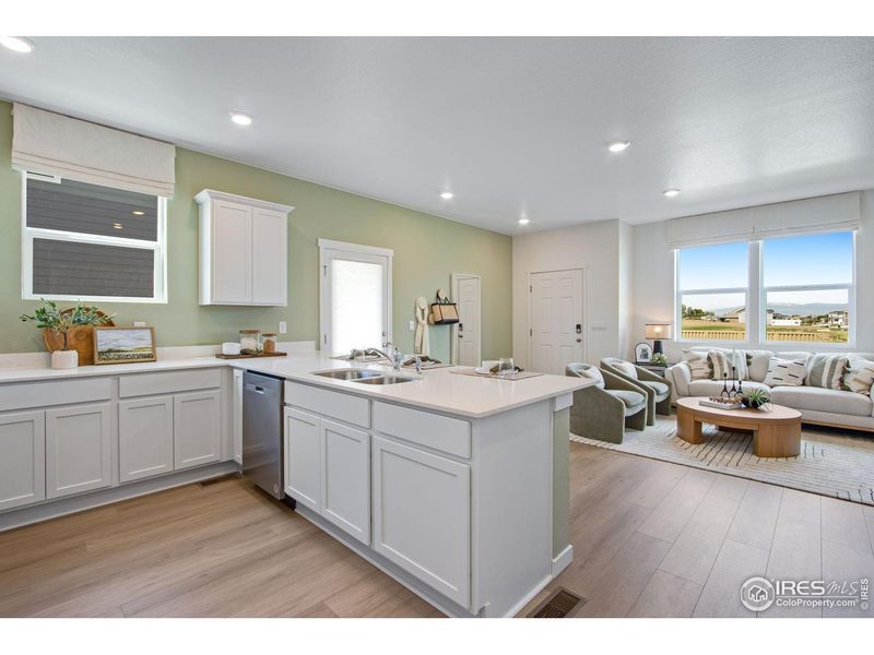 Furnished interior view inside a new home in Tailholt, Severance (Image 13).