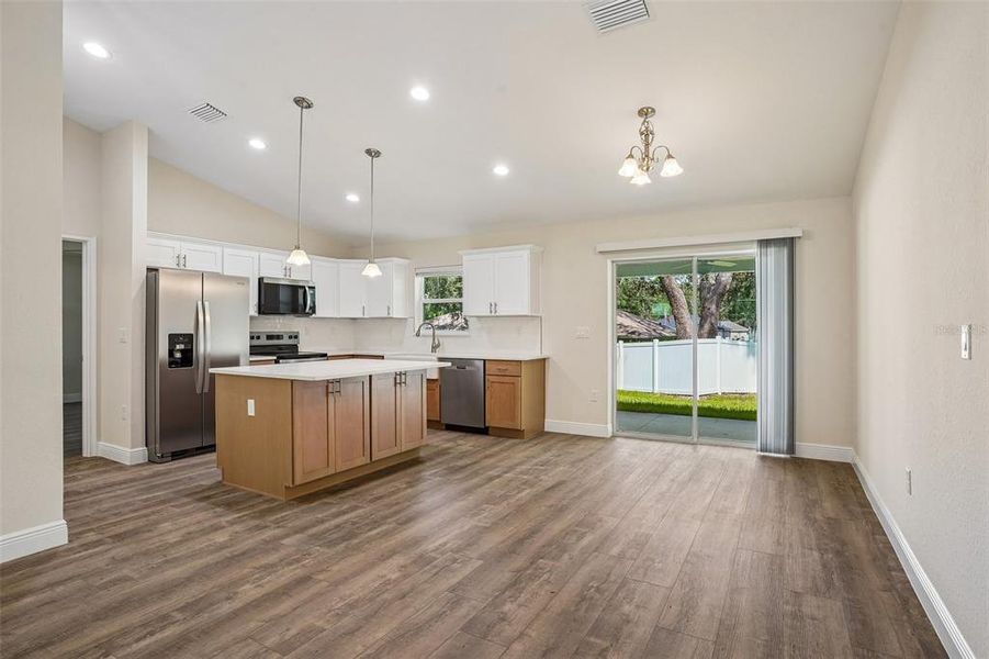 Furnished interior view inside a new home in , Citrus Springs (Image 9).