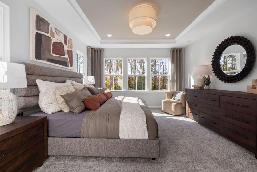 Representative furnished interior of a home built from the Bedrock by Pulte Homes in Cambria, Garner (Image 23). Representative furnished interior of a home built from the Bedrock by Pulte Homes in Cambria, Garner (Image 23).