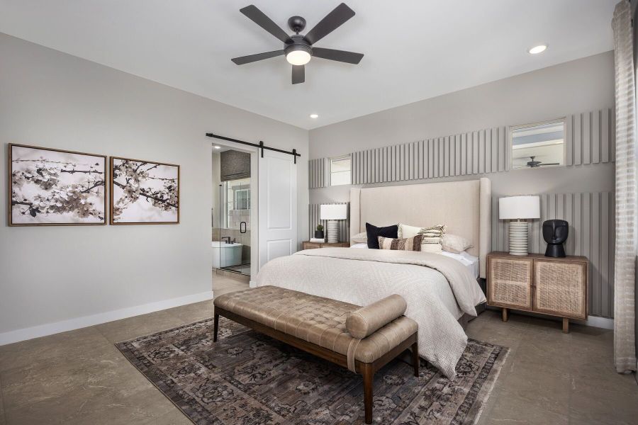 Representative furnished interior of a home built from the Sage by Mattamy Homes in Empire Pointe, Queen Creek (Image 13).
