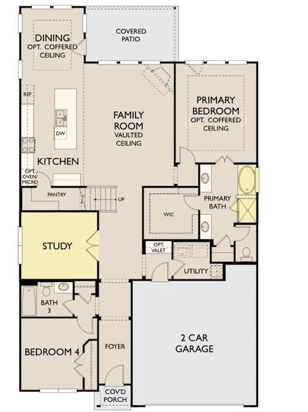 The Cypress floor plan