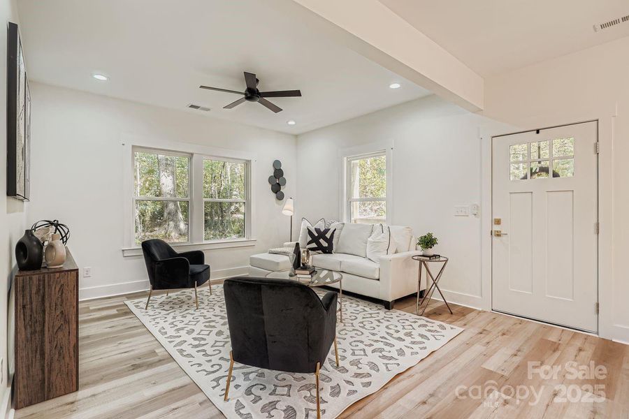 Furnished interior view inside a new home in , Gaston (Image 3). Furnished interior view inside a new home in , Gaston (Image 3).