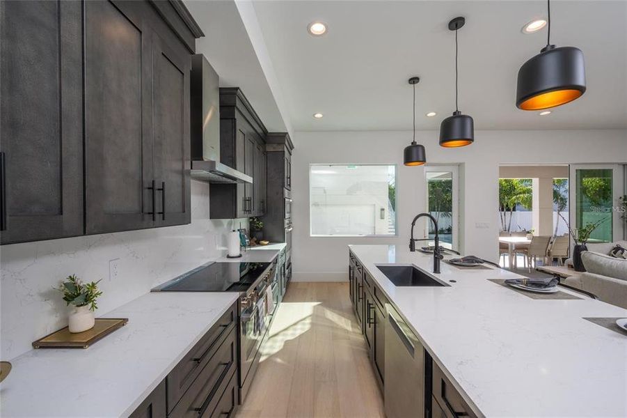 Furnished interior view inside a new home in , Sarasota (Image 3).