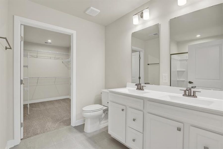 Furnished interior view inside a new home in Cobblestone at East Argent, Hardeeville (Image 8).
