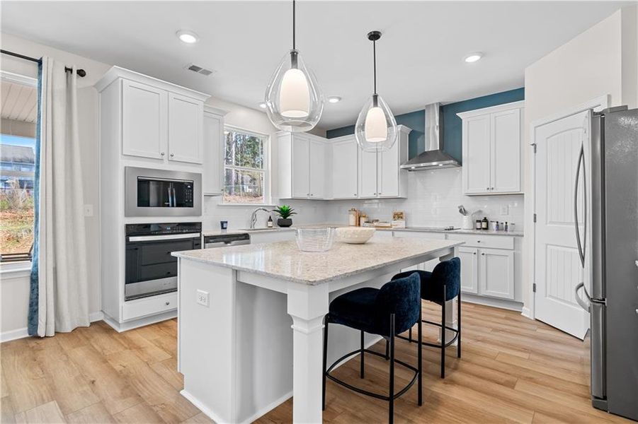 Furnished interior view inside a new home in Bowers Farm, McDonough (Image 16).