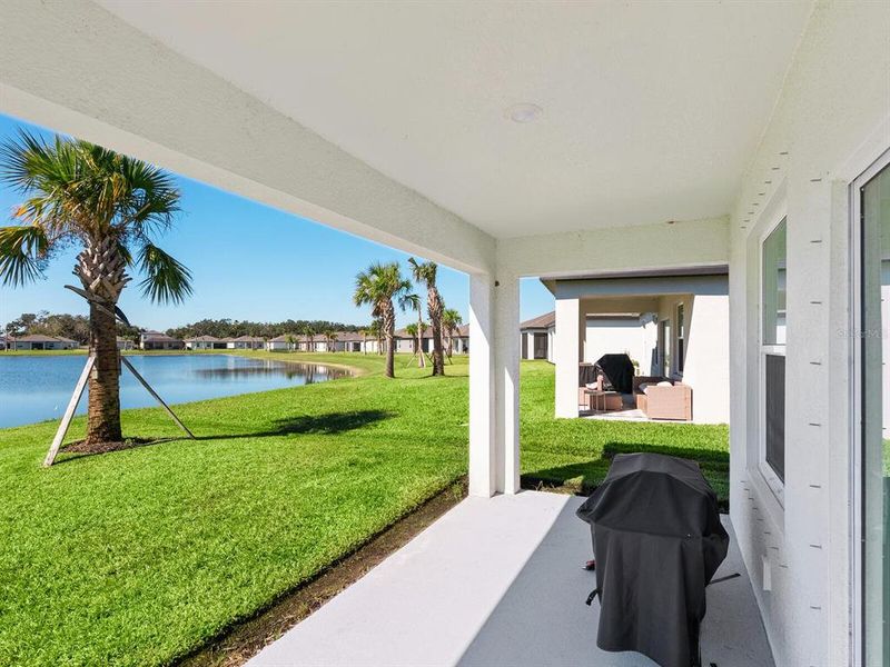 Exterior details and patio area of a home in Summerwoods, Parrish (Image 26). Exterior details and patio area of a home in Summerwoods, Parrish (Image 26).