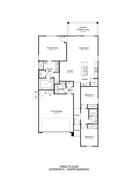 2D floor plan layout of this home in Saddleback, Peoria, AZ (Image 2). 2D floor plan layout of this home in Saddleback, Peoria, AZ (Image 2).