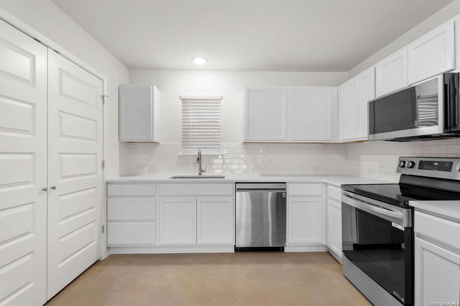 Furnished interior view inside a new home in , San Antonio (Image 6). Furnished interior view inside a new home in , San Antonio (Image 6).