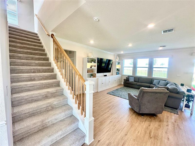 Furnished interior view inside a new home in Solera at Lakewood Ranch, Lakewood Ranch (Image 8).