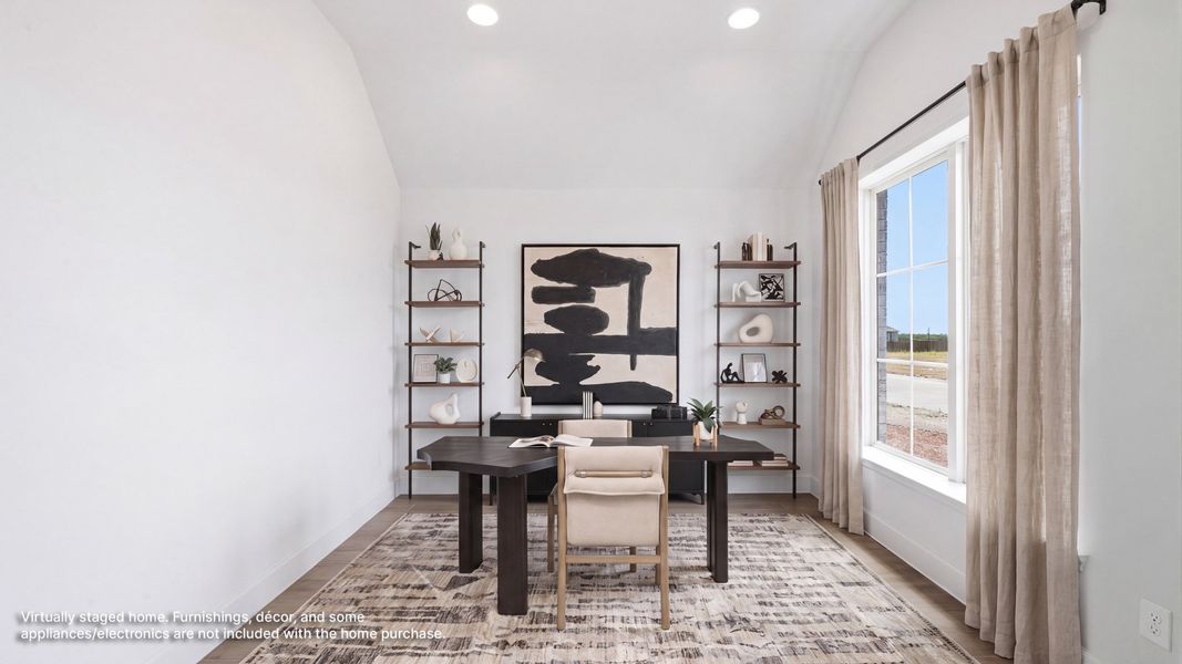 Furnished interior view inside a new home in Meraki, Forney (Image 11).
