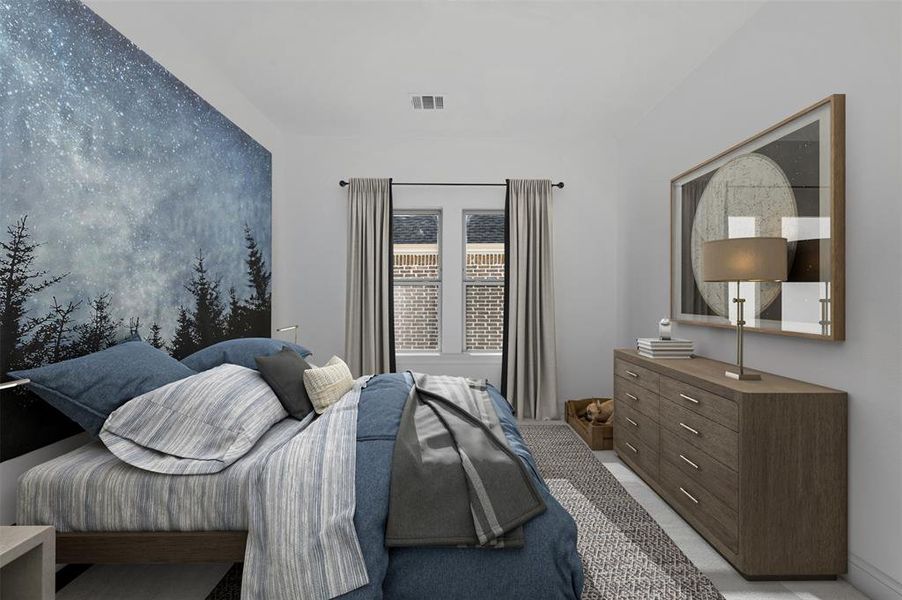 Furnished interior view inside a new home in Heath Golf & Yacht Villas, Heath (Image 24).