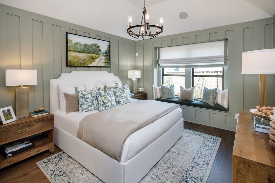 Representative Primary Bedroom - some options shown
