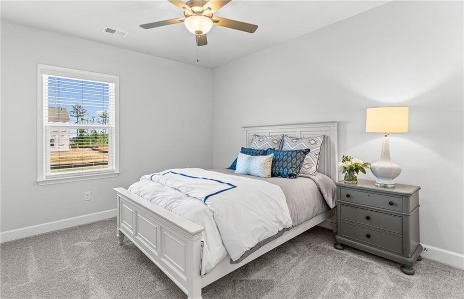 Furnished interior view inside a new home in Anderson Point, McDonough (Image 12).