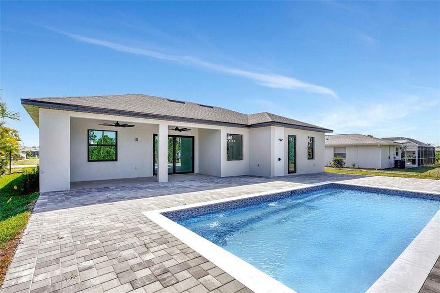 Exterior details and patio area of a home in , Rotonda West (Image 30).