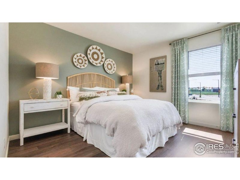 Furnished interior view inside a new home in Lakeside Canyon, Mead (Image 9).
