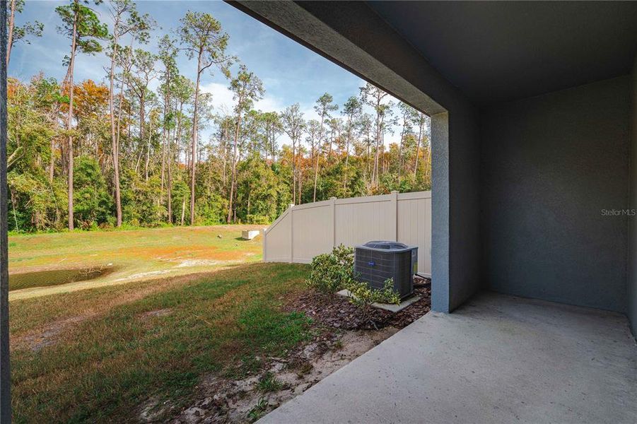 Exterior details and patio area of a home in , Holiday (Image 21).
