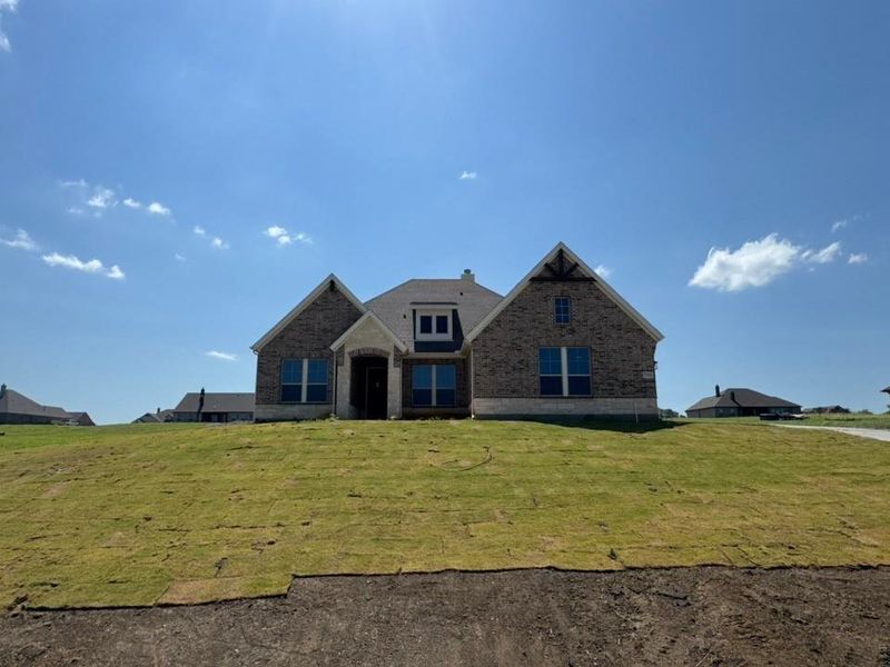 Exterior details and patio area of a home in Creekview Addition, Van Alstyne (Image 2). Exterior details and patio area of a home in Creekview Addition, Van Alstyne (Image 2).