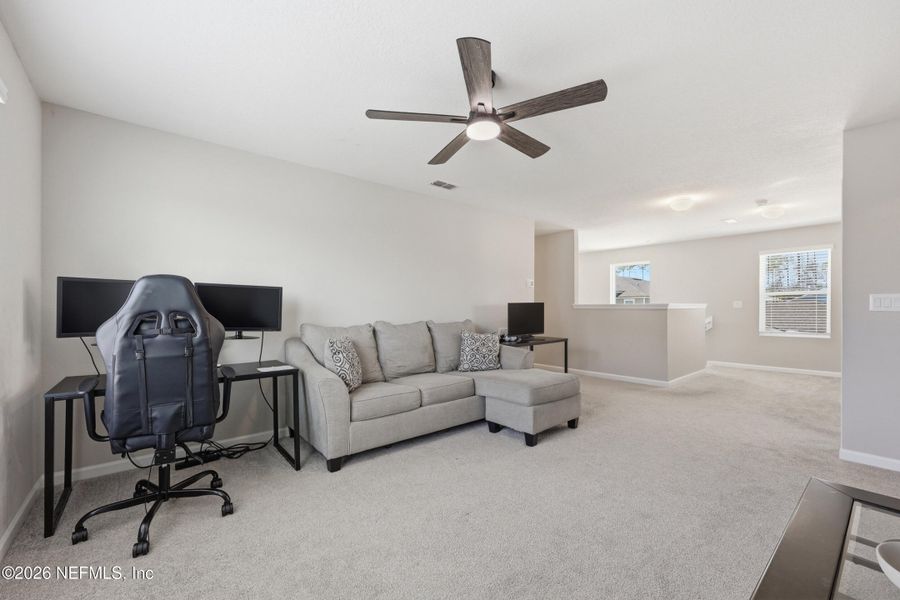 Furnished interior view inside a new home in Cordova Palms, St. Augustine (Image 42). Furnished interior view inside a new home in Cordova Palms, St. Augustine (Image 42).