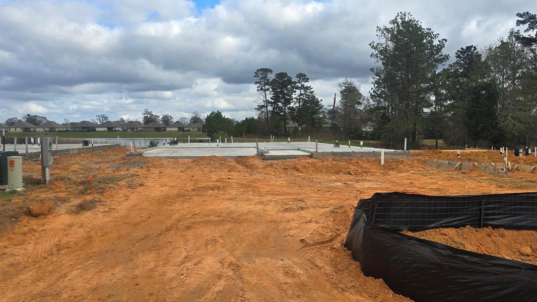 Site preparation for new homesites in Lakes at Crockett Martin, Conroe (Image 21).