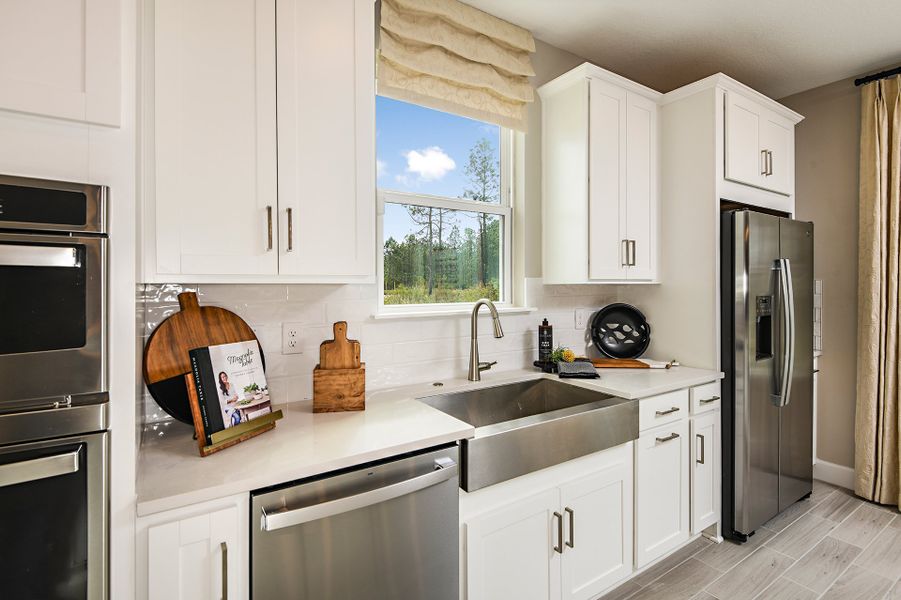 Furnished interior view inside a new home in Colbert Landings, Palm Coast (Image 9).