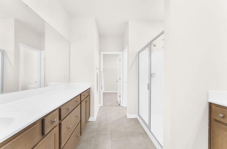 Furnished interior view inside a new home in The Groves of Berkeley, Moncks Corner (Image 42).