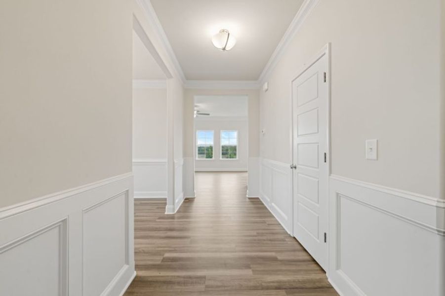 Spacious, unfurnished interior of a new home in Miller's Reserve, Winston-Salem (Image 39). Spacious, unfurnished interior of a new home in Miller's Reserve, Winston-Salem (Image 39).