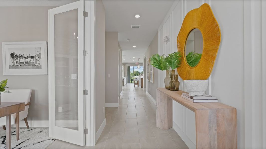 Furnished interior view inside a new home in Trailside, Mount Dora (Image 7).