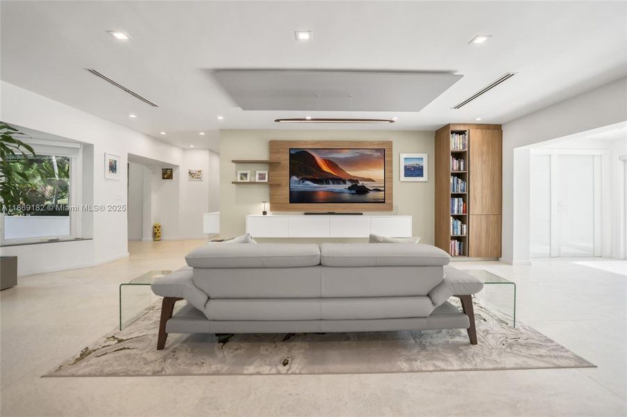Furnished interior view inside a new home in , Coral Gables (Image 36).