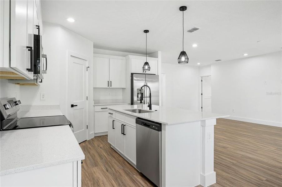 Furnished interior view inside a new home in , Deltona (Image 5).