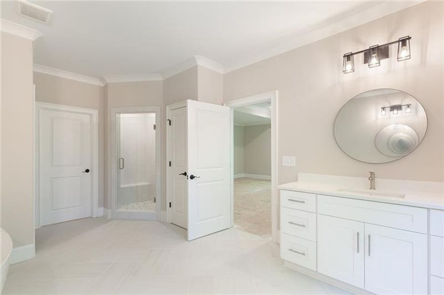 Furnished interior view inside a new home in , Canton (Image 13). Furnished interior view inside a new home in , Canton (Image 13).