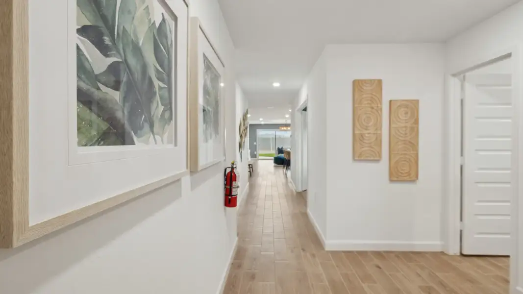 Furnished interior view inside a new home in Remington, Buckeye (Image 5).